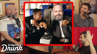 Sitting Next To Chris Tucker Tom Segura On We Might Be Drunk