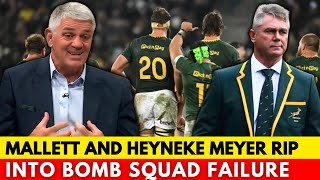 🚨FORMER SPRINGBOK BOSSES TEAR APART ERASMUS’ BOMB SQUAD | SPRINGBOKS NEWS