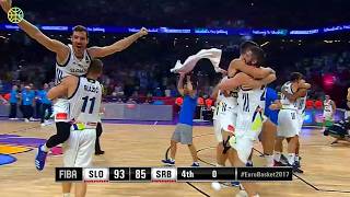 INCREDIBLE EUROBASKET FINAL | Slovenia vs. Serbia | FIBA Basketball