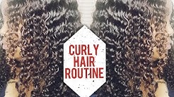 CURLY HAIR ROUTINE 💦 | Ft. CYNOSURE HAIR | BRAZILIAN KINKY CURLY HAIR