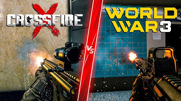 CrossfireX vs World War 3 - Direct Comparison! Attention to Detail & Graphics! ULTRA 4K