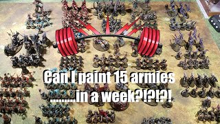 The LAST Can I Paint an Army in this Set Amout of Time Video Youll Watch!