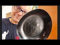 PADELLA DI FERRO DI MIA NONNA uso e trattamento padella di ferro vecchia