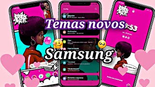Novos Temas Samsung Atualizado! Parte 1 #samsung #themes #galaxya01♥️ screenshot 4