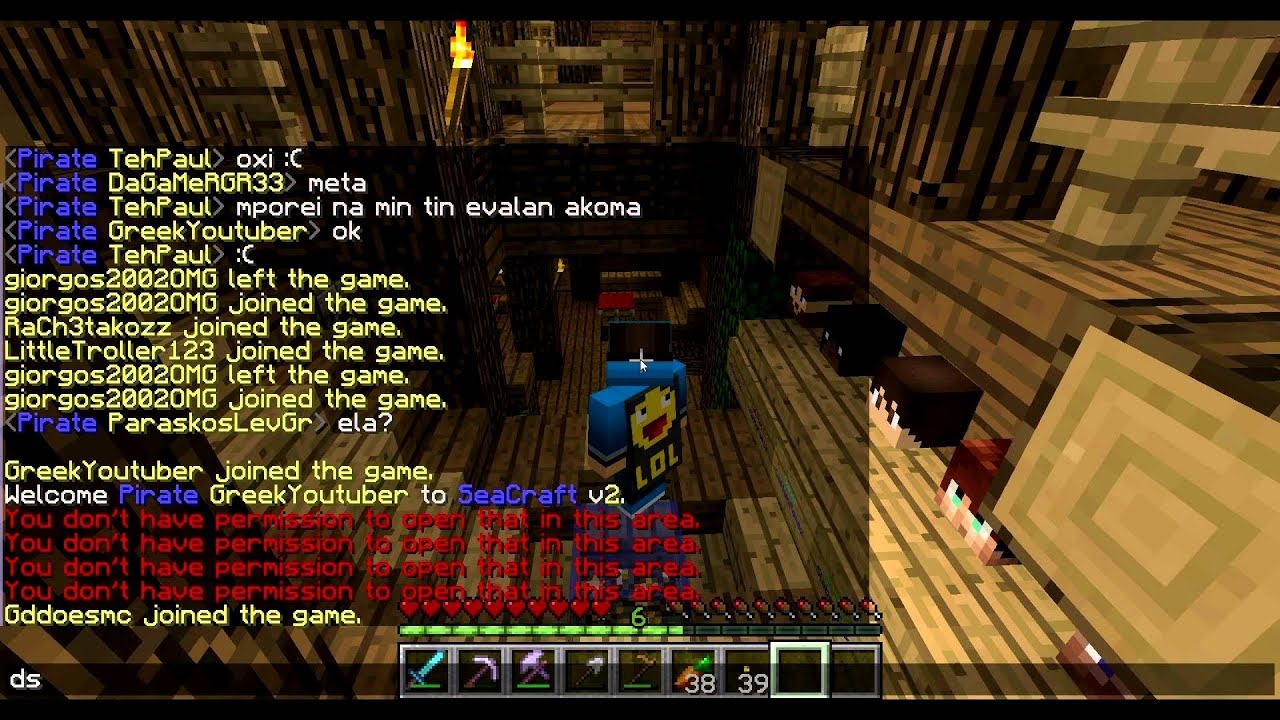 Minecraft Server SeaCraft - YouTube