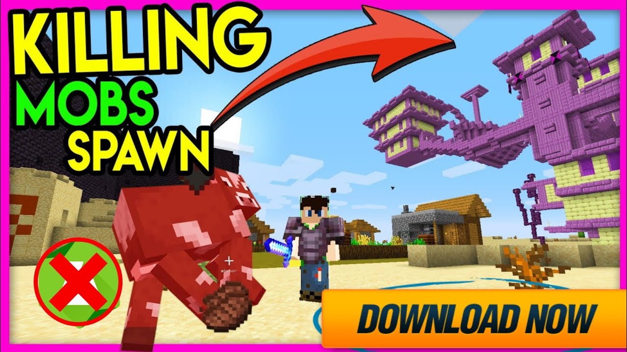 How To Download Killing Mobs Spawn Op Structures In Minecraft Pocket ...