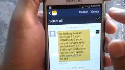Samsung Galaxy S4 : How to Delete Log Message