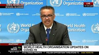 WHO COVID-19 update: 13 May 2020