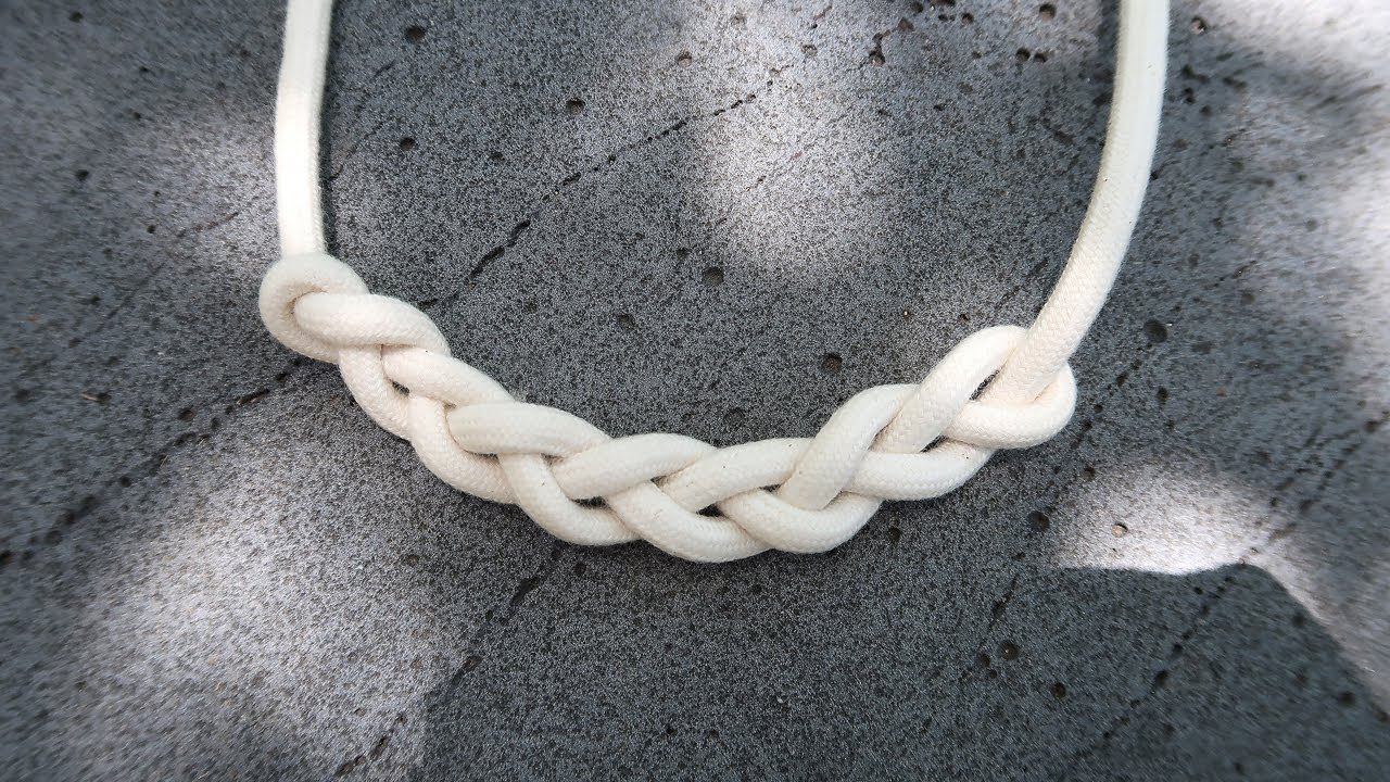 Macrame Knot & Pattern | Braided Barrel Knot | Paracord | 마크라메 땋은 모양 ...
