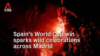 'We totally deserve this': Madrid glows red as fans celebrate Spain's World Cup triumph screenshot 5