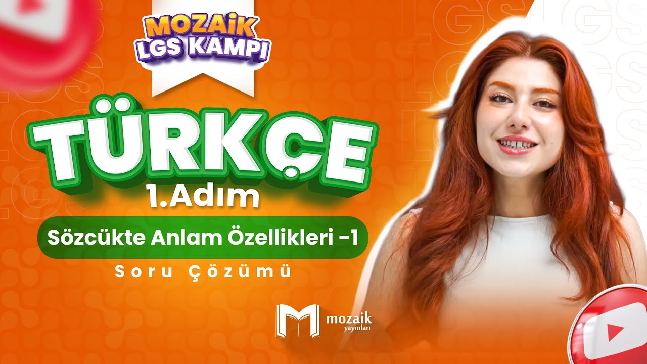 Söz Öbekleri - Soru Çözümü 1 | LGS TÜRKÇE - Mozaik LGS Kampı 3. Adım
