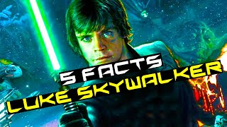 Luke Skywalker Lore. 5 Quick Star Wars Facts. #shorts