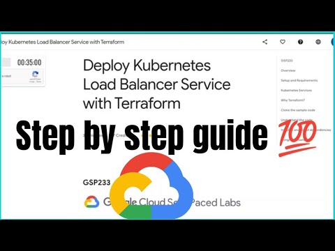 Deploy Kubernetes Load Balancer Service with Terraform [GSP233] |Qwiklabs | Google cloud