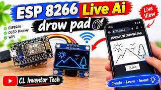 ESP8266(Nodemcu) Live drow pad (OLED Display)