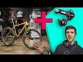 Converting a 20 year old mountain bike (Schwinn Homegrown) into a single speed race bike !