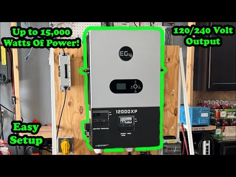Ultimate Off Grid Inverter EG4 12,000 XP Testing Setup