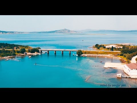 AYVALIK Havadan Drone Çekimi  ( Cunda, Boğaziçi köprüsü)