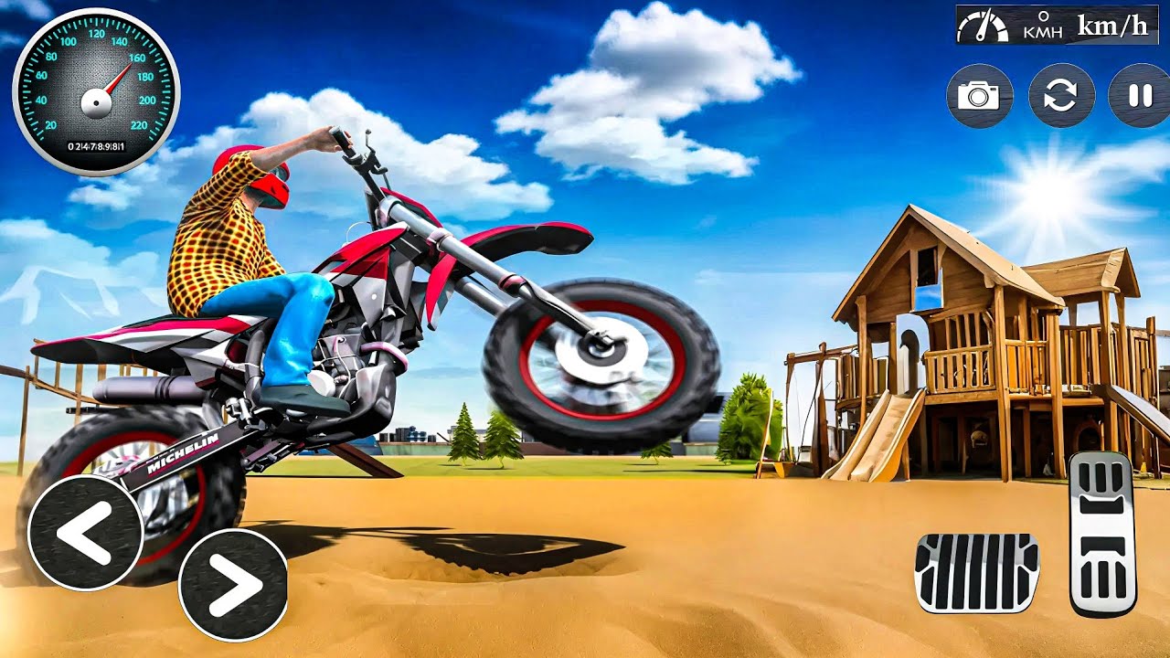 Bike Stunts Tricky Racing Rider🏍️ Motorcycle stunt on the tricky tracks.