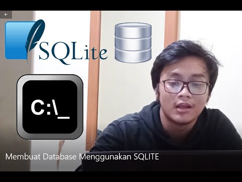 Video: Bagaimanakah saya membuat pangkalan data dalam sqlite?