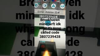 Minecraft Song Code 3807239428