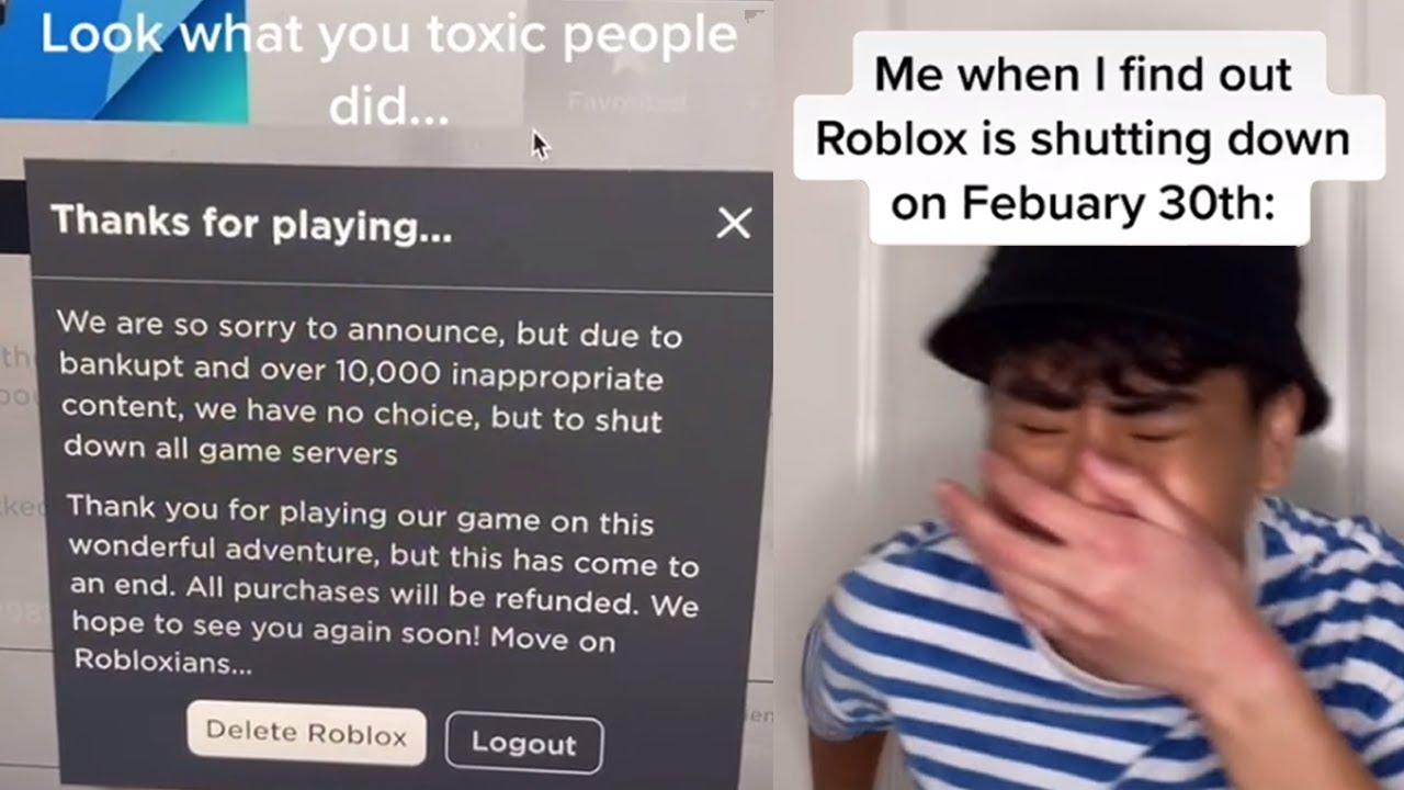 roblox tweets about shut down｜TikTok Search