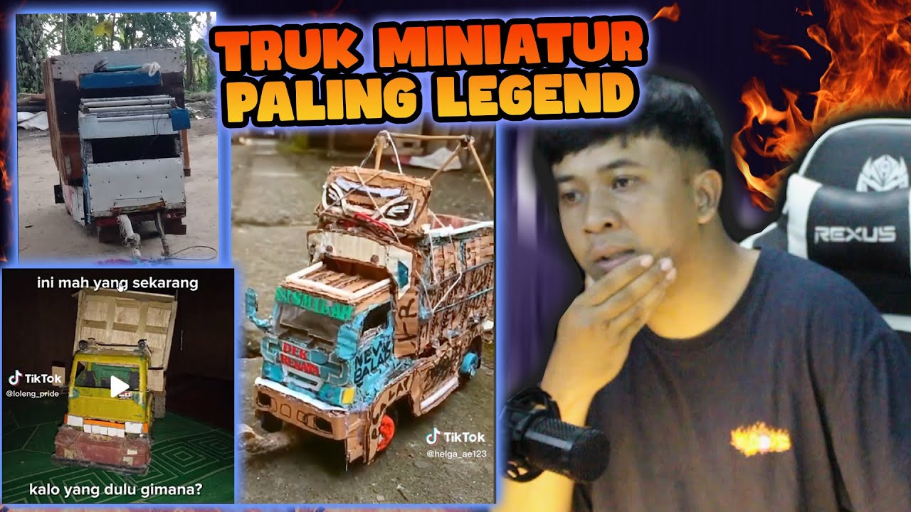 KALIAN HARUS BERSYUKUR 😔 - REACTION TRUK MINIATUR OLENG TIK TOK