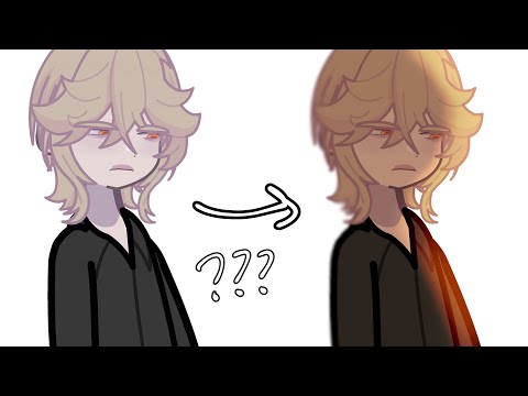 tutorial: how I do lighting and backgrounds | gacha life 2