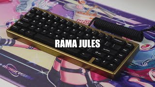 Rama Works Jules with Tangerines and GMK WoB - Typing ASMR