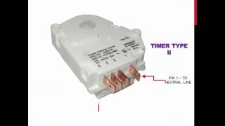 TIMERS FOR REFRIGERATOR TYPE NO FROST