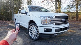2020 Ford F150 Limited: Start Up, Test Drive, Walkaround and Review