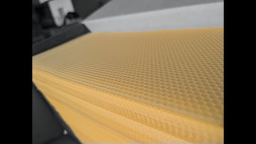 Hornsby German Beeswax Foundation Sheet Machine