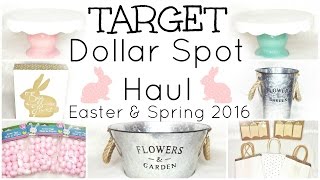 Target Dollar Spot Haul ♡ Easter & Spring 2016 (Part 3) ♡ And Dollar Tree too!