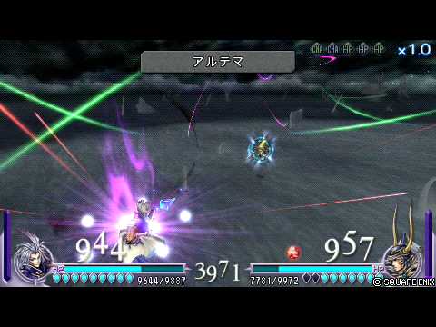 DISSIDIA　クジャＶＳウォーリア オブ ライト　（強さ最強）