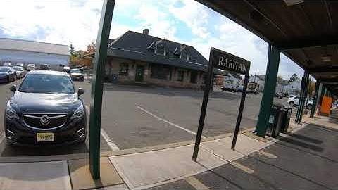 Raritan and Somerville, New Jersey Train Stations and new transit-oriented development