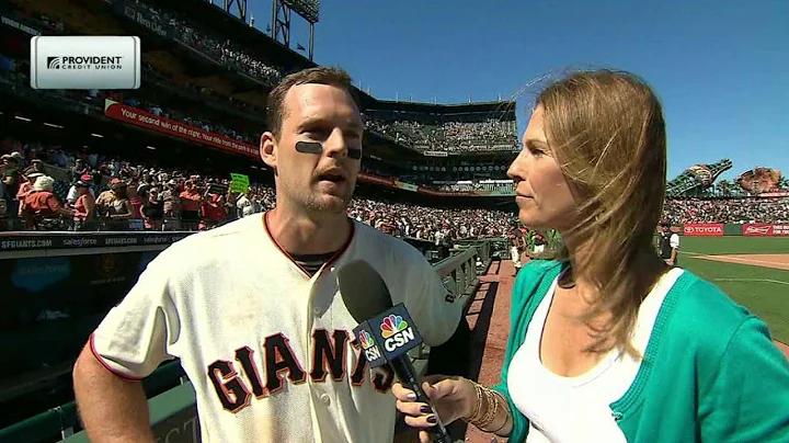 PHI@SF: Gillaspie discusses walk-off win, Bochy