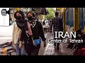 IRAN Tehran walking Tour on Center of Tehran Jumhuri Street to Bazaar Mobile Iran walk 4k