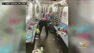 Demanding Answers: Garbage On Subway Car