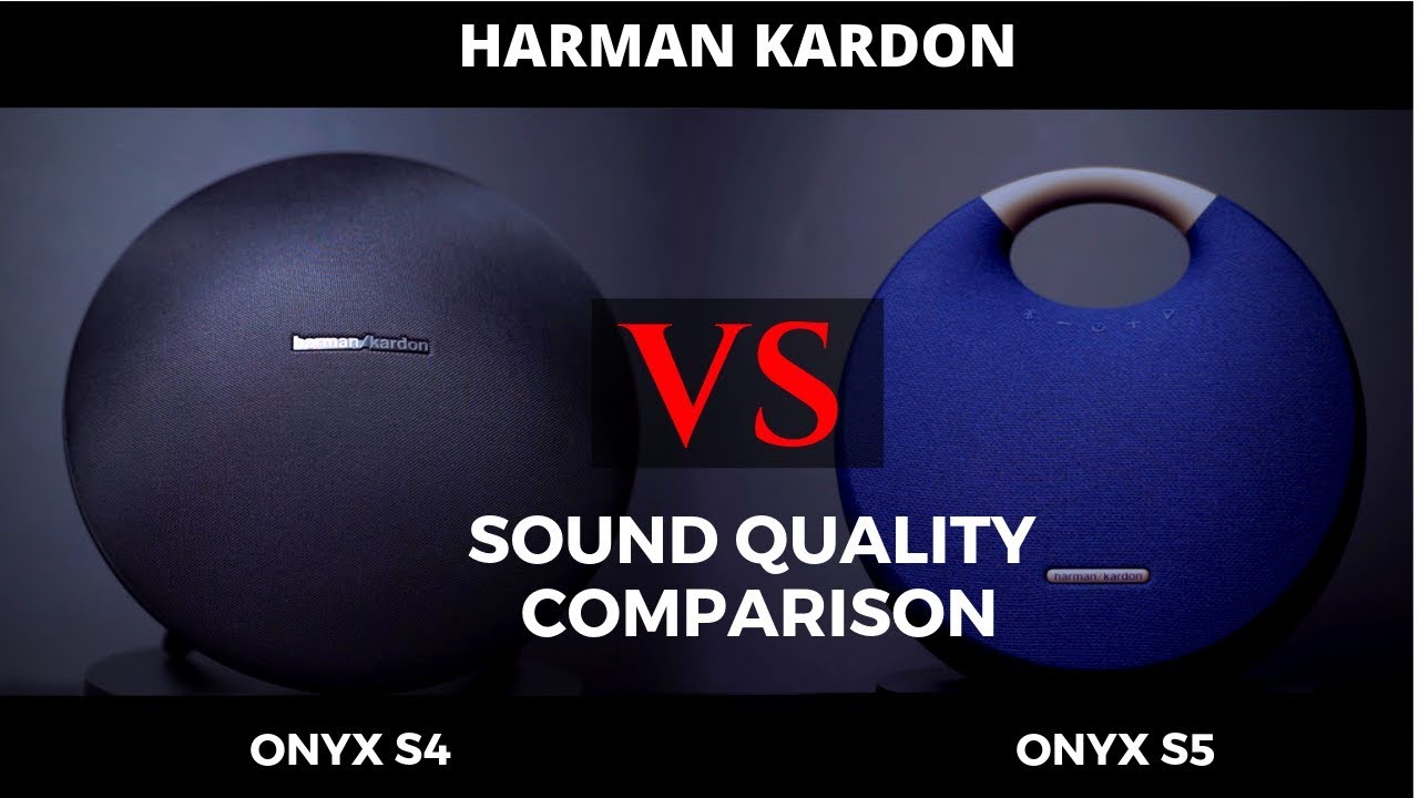 Onyx 4 Vs Onyx Studio 5 Sound Quality Comparison - Bluetooth Speaker -