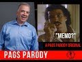 Joe pags parody memo