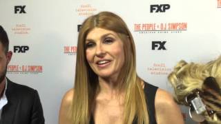 Connie Britton chats about 'The People v. O.J. Simpson' at finale red carpet event