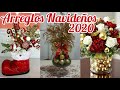 Ideas para decorar,en navidad con arreglos florales/decoraciones navideñas 2020