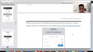 Pertemuan 4 Part 1 of 2 Pemrograman Berbasis Framework 2 - 2021/2022 Gasal