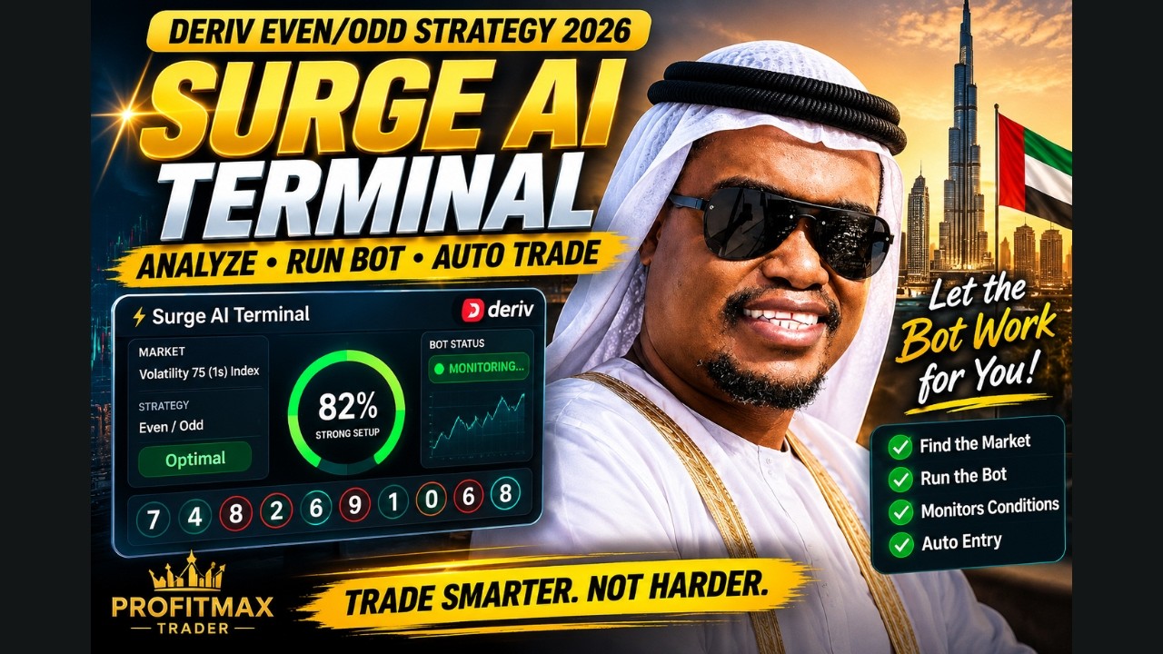Deriv Even/Odd Strategy 2026: How to Use Surge AI + Trading Bot