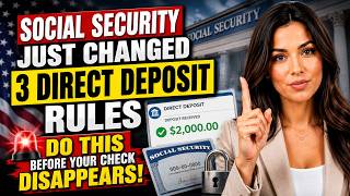 Social Security Just Changed 3 Direct Deposit Rules — Do This Before Your Check Disappears