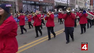 Salvation Army Band performs at 2019 America's Thanksgiving Parade in Detroit