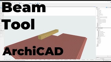 ArchiCAD tutorial - 10 - Beam Tool