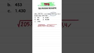 Soal Penalaran Matematika SNBT #matematika #snbt #shorts