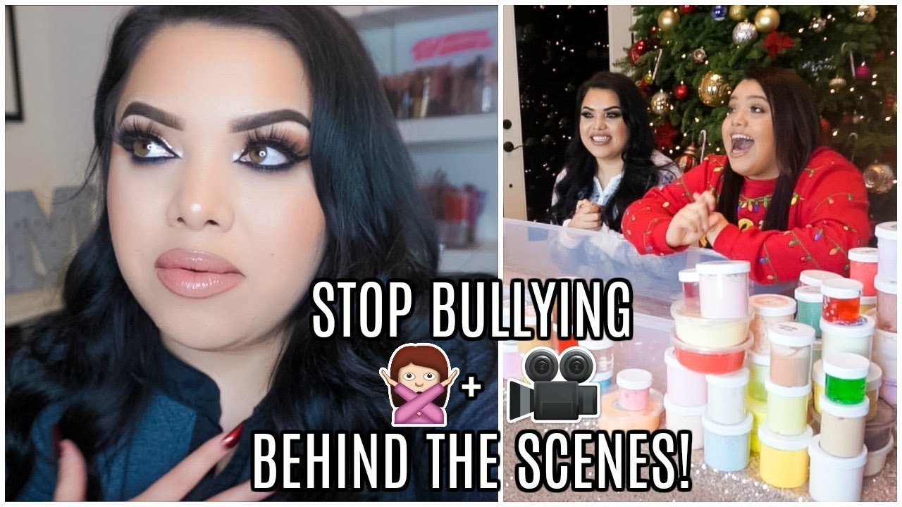 STOP BULLYING + BEHIND THE SCENES | VLOGMAS DAY 7 - YouTube