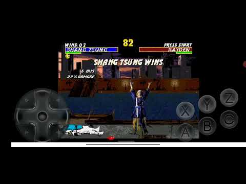 Ultimate Mortal Kombat Trilogy Shang Tsung MK1 vs Raiden MK2 Very Hard 2 Rounds