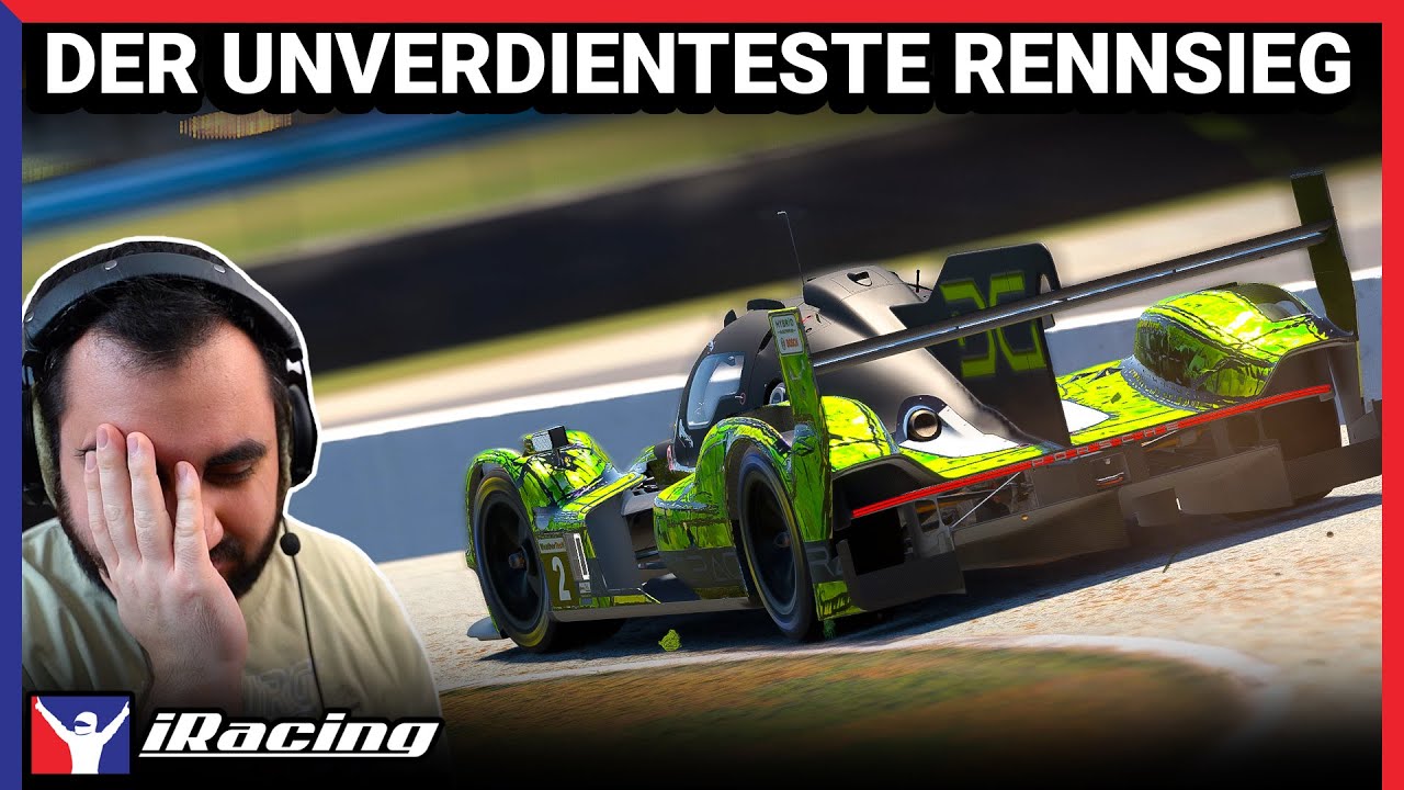 Der unverdienteste Sieg in iRacing